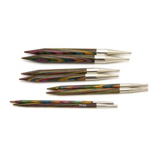 agujas circulares intercambiables knitpro symfonie madera multicolor 13 10 cm resultado