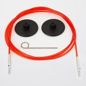 cables de colores knitpro para agujas circulares intercambiables – flexibilidad y conexión perfecta para tus proyectos