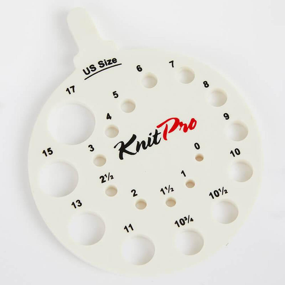 medidor de agujas redondo knitpro view sizer ivy – tu calibre de bolsillo para tejer con precisión medidor de agujas redondo knitpro view sizer ivy – tu calibre de bolsillo para tejer con precisión