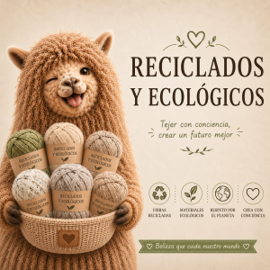Reciclados, ecológicos, regenerados.