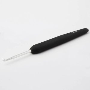 ganchillo acero knitpro mango negro suave ergonomico resultado