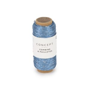 hilo concept combine & paillettes de katia – destellos de lentejuelas