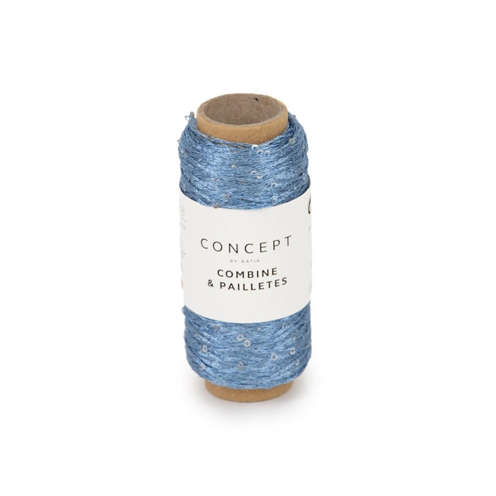 hilo concept combine & paillettes de katia – destellos de lentejuelas hilo concept combine & paillettes de katia – destellos de lentejuelas