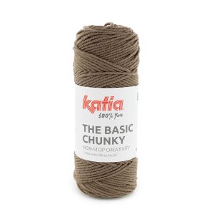 lana hilo acrilico the basic chunky katia invierno vison 102
