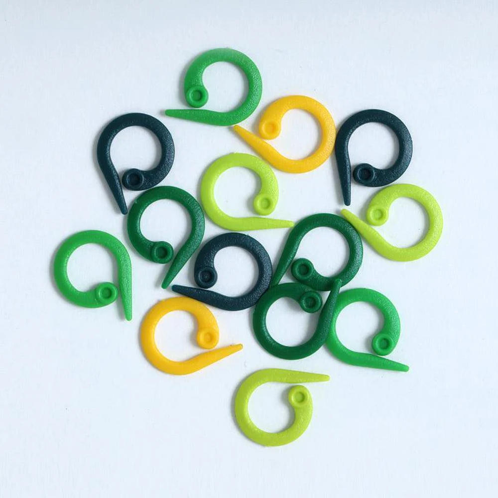 marcadores de anillos divididos, espiral, knitpro mio (30 uds) marcadores de anillos divididos, espiral, knitpro mio (30 uds)