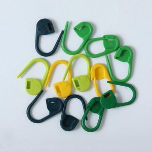 marcadores de bloqueo de puntos con cierre knitpro mio (30 uds)