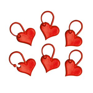 marcadores de puntos en corazón addilove (6 uds)