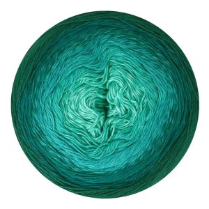 hilo degradado algodon organico scheepjes whirl 1000 m teal tempest 737 resultado