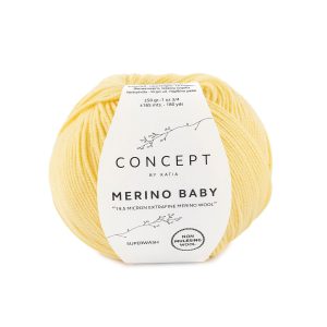 hilo lana merino baby 100 extrafino katia otono iniverno amarillo 37
