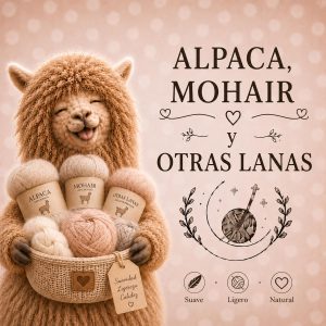 Alpaca, mohair y otras lanas