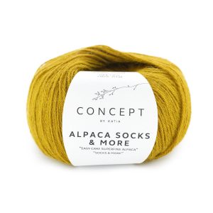 lana hilo alpacasocksmore katia soniarestejer superfine alpaca poliamida otono invierno mostaza 311