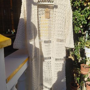 cardigan soniarestejer handmade hechoamano circulobarroco algodon