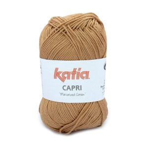 lana hilo capri algodon mercerizado amigurumis katia soniarestejer primavera verano camel 82188